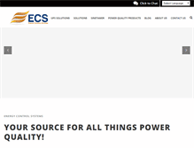 Tablet Screenshot of ecsintl.com